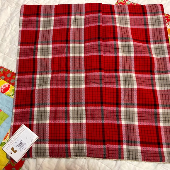 New Pottery Barn Christmas Melting Snowman Crewel Embroidered Pillow Cover, 18” - Picture 8 of 13